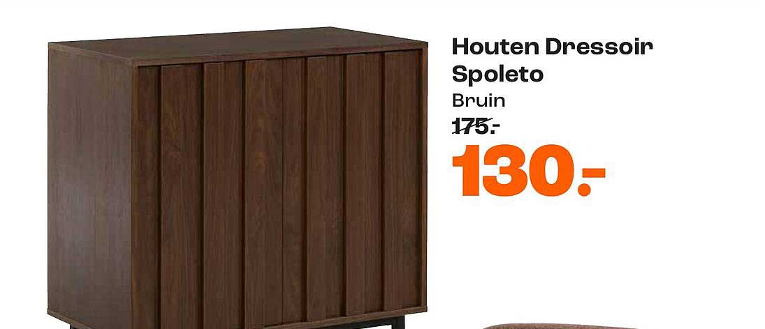 Houten Dressoir Spoleto Bruin