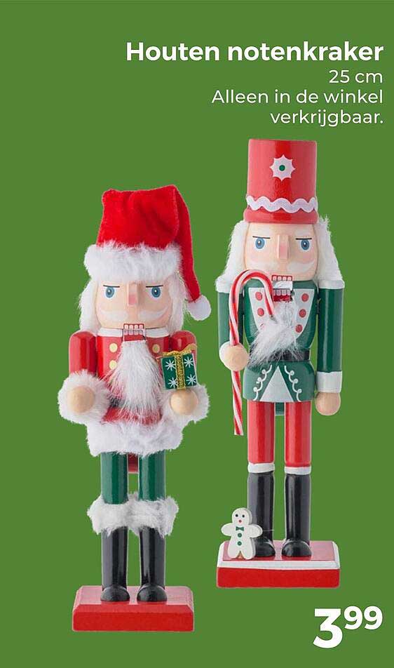 Houten notenkraker 25 cm