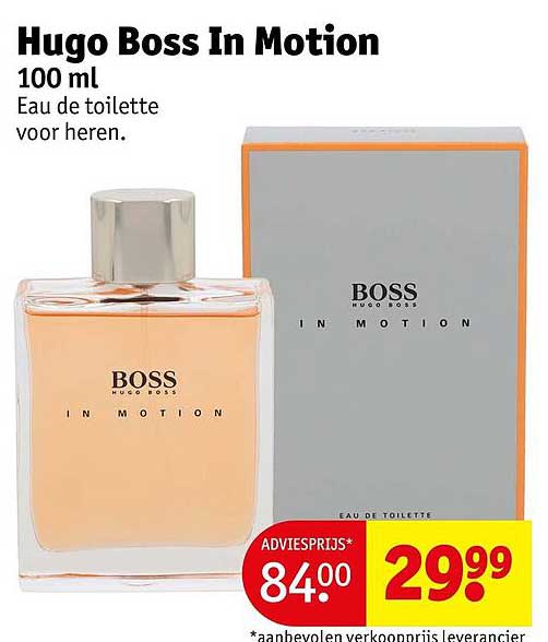 Hugo Boss In Motion 100 ml Eau de toilette voor heren.