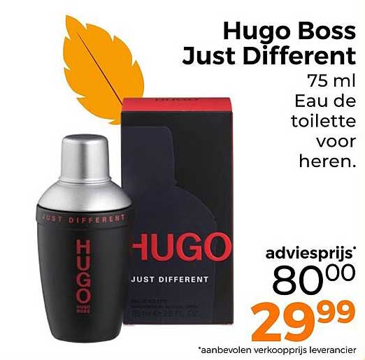 Hugo Boss Just Different 75 ml Eau de toilette voor heren