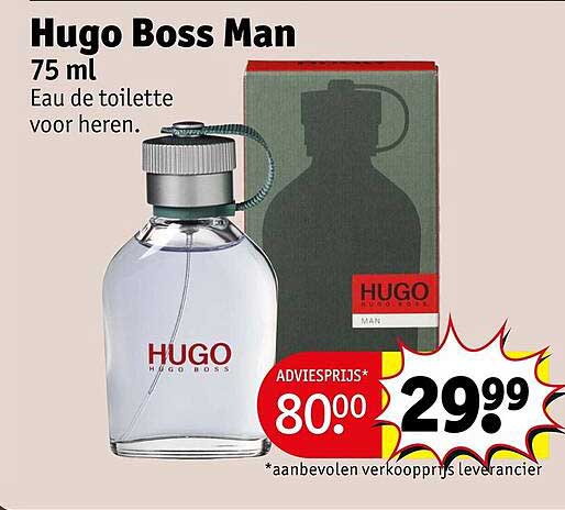 Hugo Boss Man 75 ml Eau de toilette voor heren.