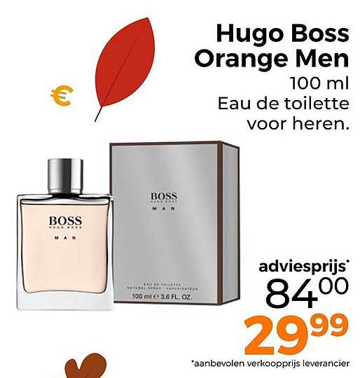 Hugo Boss Orange Men 100 ml Eau de toilette voor heren.