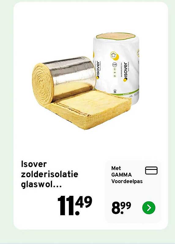 Isover zolderisolatie glaswol...