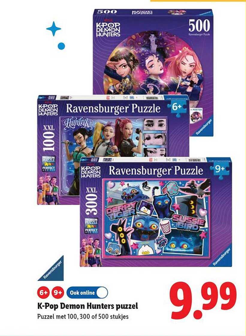 K-Pop Demon Hunters puzzel