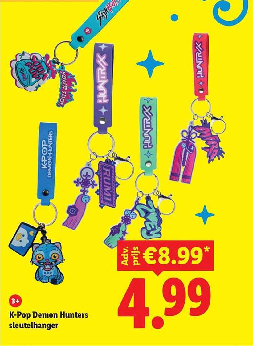 K-Pop Demon Hunters sleutelhanger