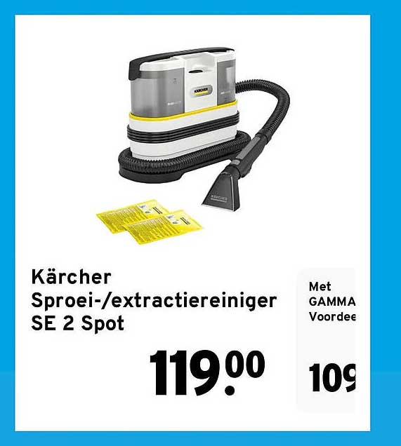 Kärcher Sproei-/extractiereiniger SE 2 Spot