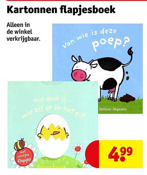Kartonnen flapjesboek