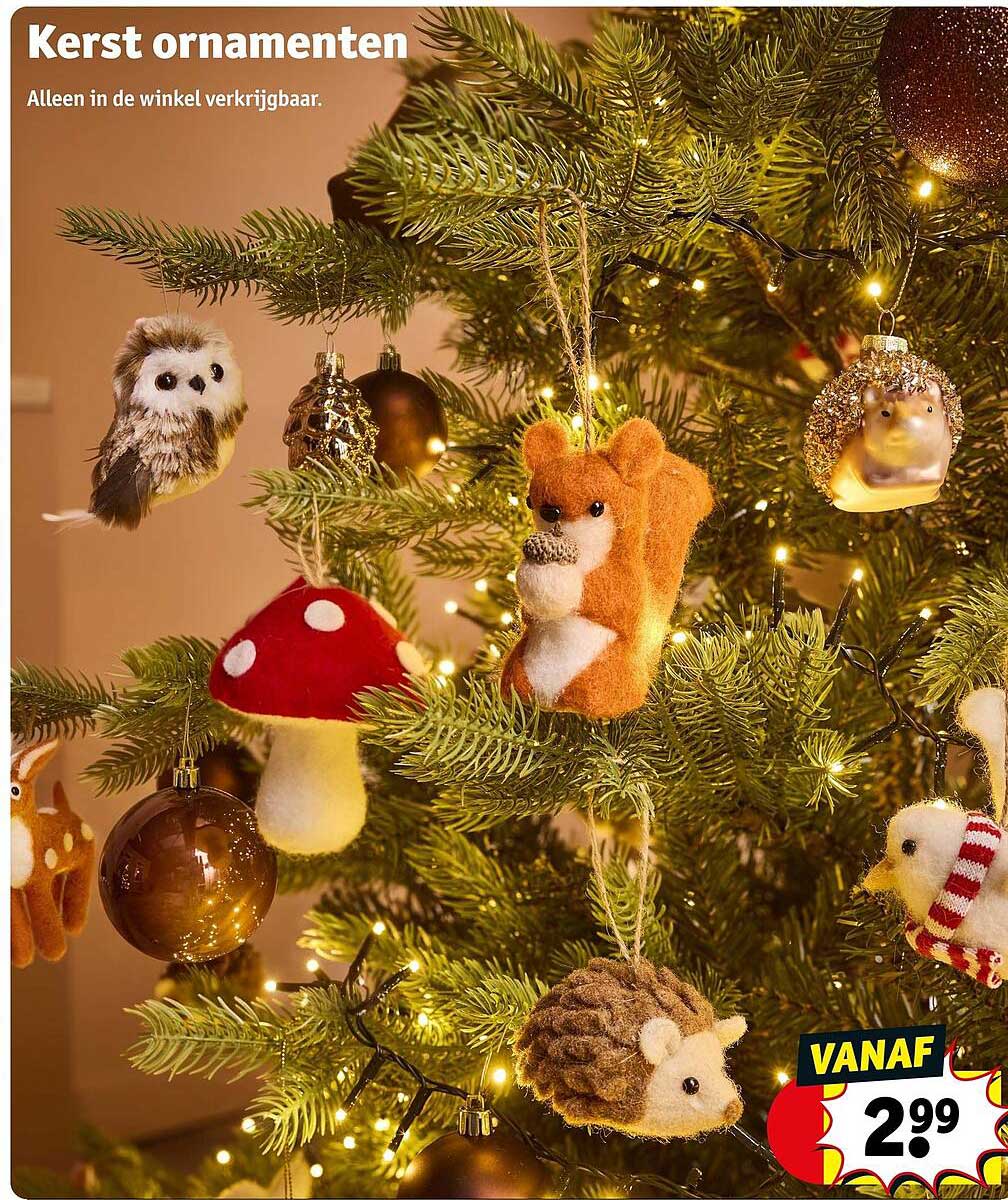 Kerst ornamenten