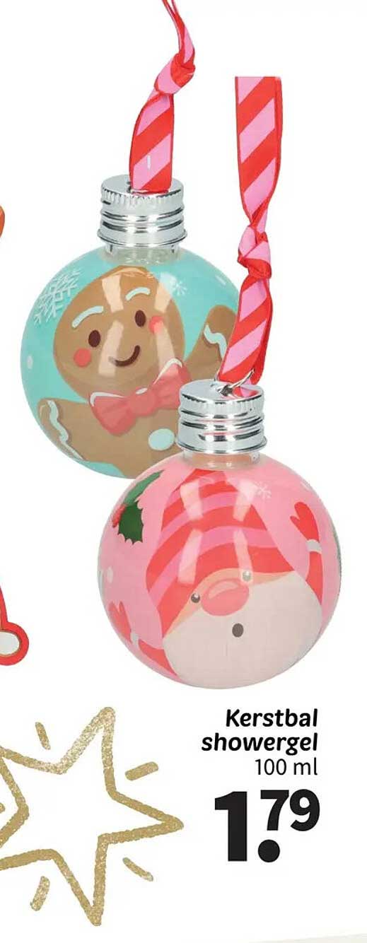 Kerstbal showergel 100 ml