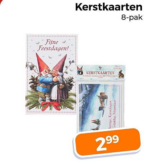 Kerstkaarten 8-pak