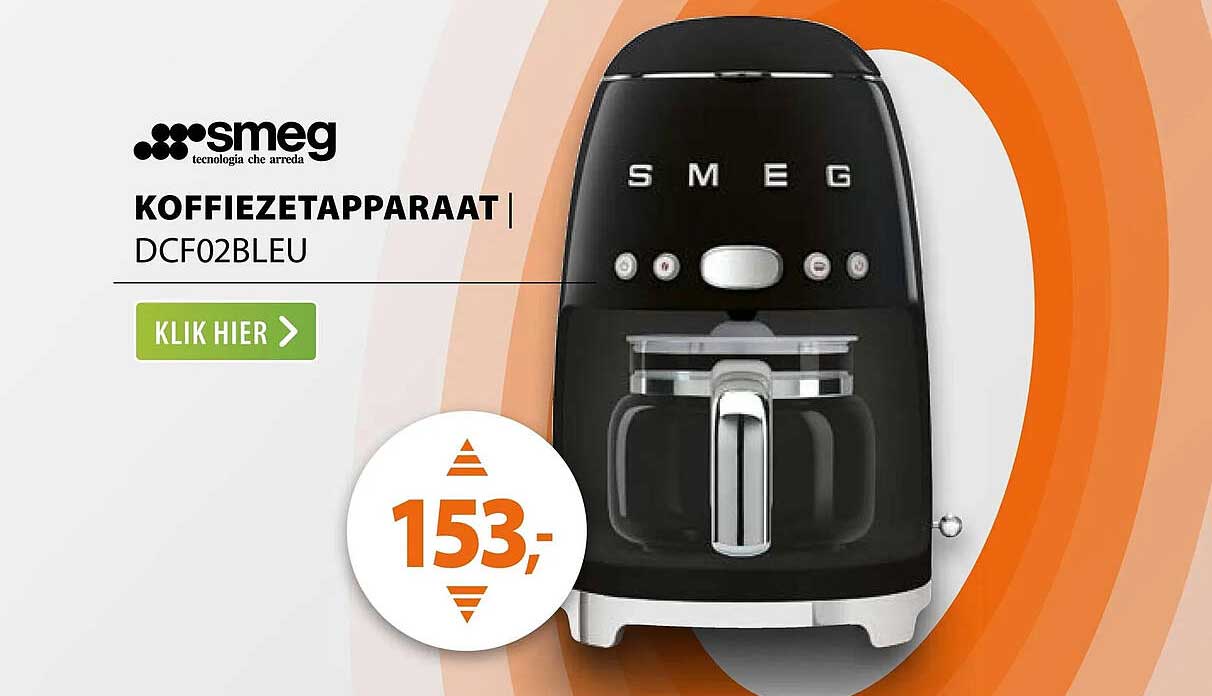 KOFFIEZETAPPARAAT DCF02BLEU