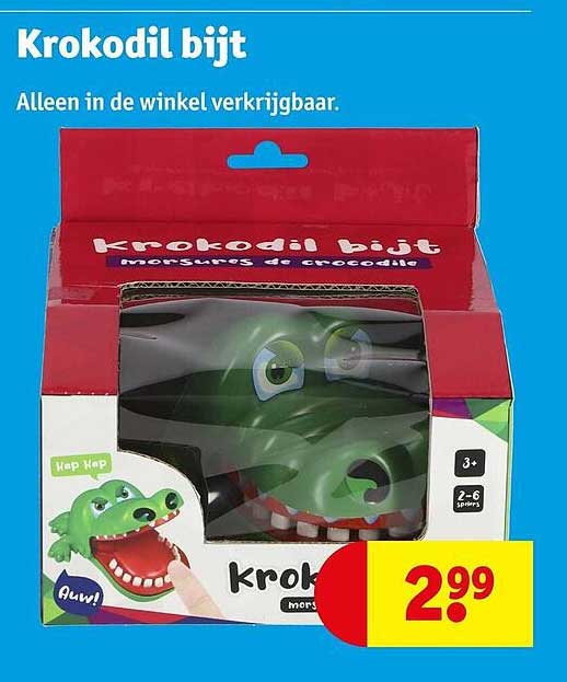 Krokodil bijt