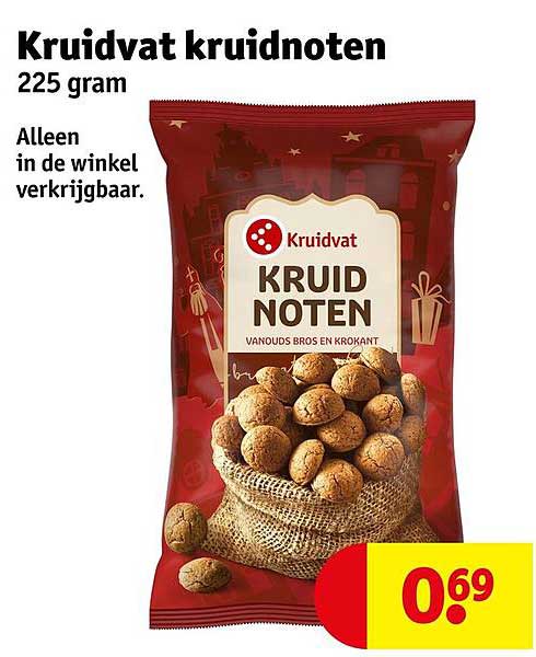 Kruidvat kruidnoten 225 gram