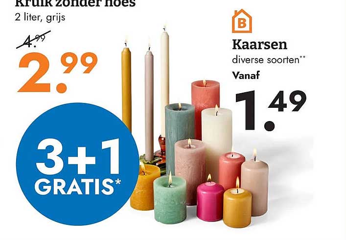 Kruik zonder hoes 2 liter, grijs