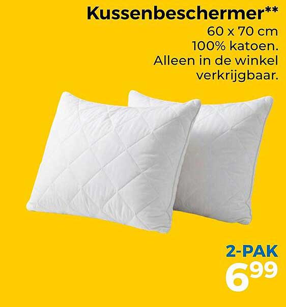 Kussenbeschermer** 2-PAK