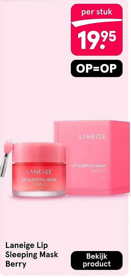 Laneige Lip Sleeping Mask Berry