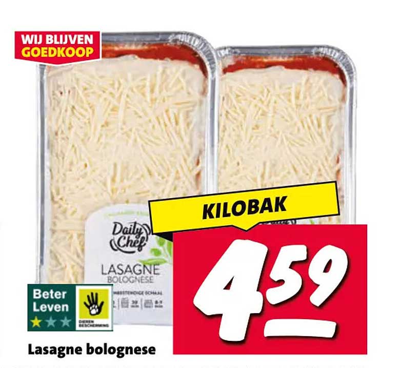 Lasagne bolognese KILOBak