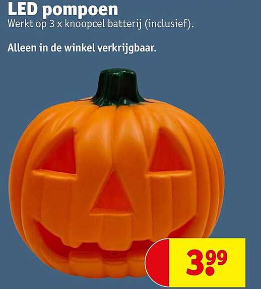 LED pompoen