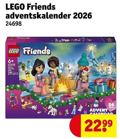 LEGO Friends adventskalender 2026 24698