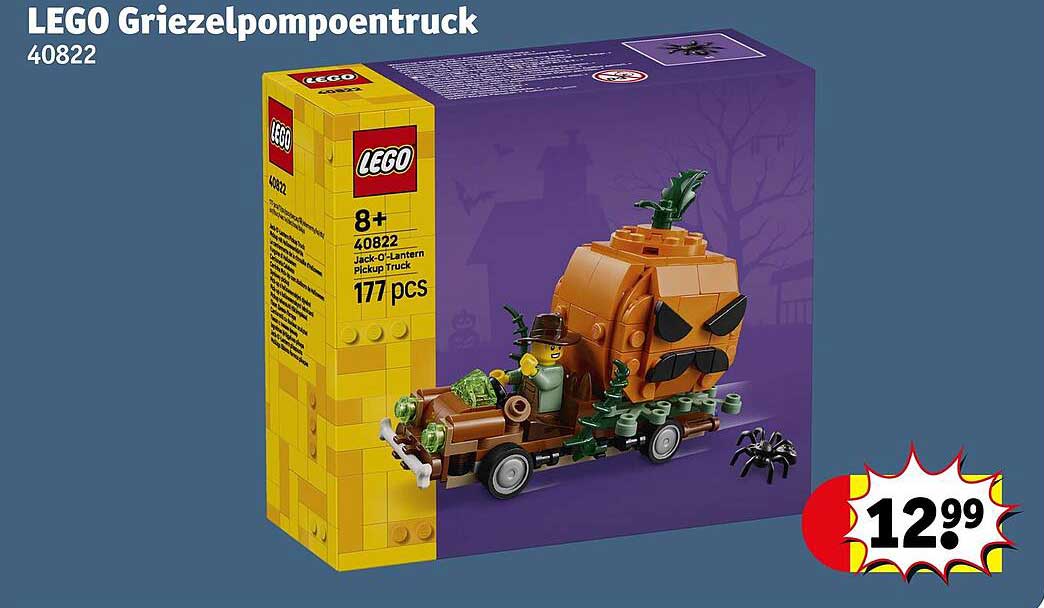 LEGO Griezelpompoentruck 40822