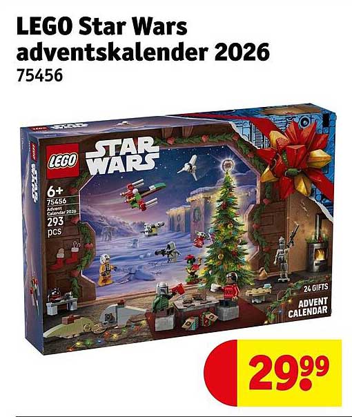 LEGO Star Wars adventskalender 2026 75456