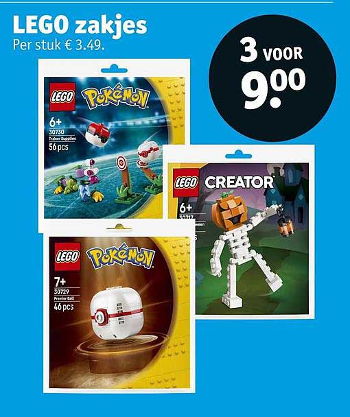 LEGO zakjes