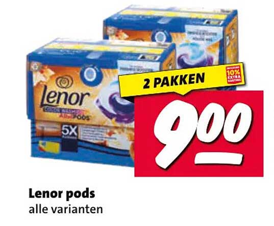 Lenor pods alle varianten 2 pakken