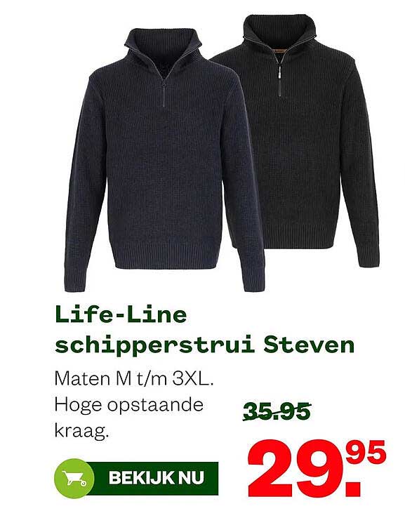 Life-Line schipperstrui Steven