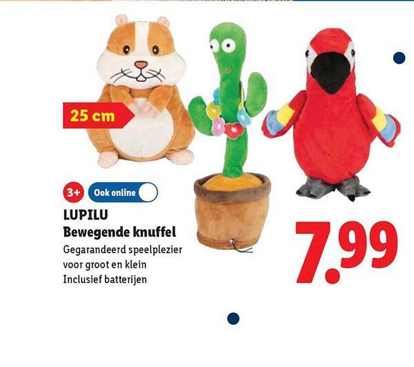 LUPILU Bewegende knuffel