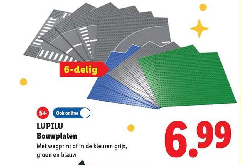 LUPILU Bouwplaten