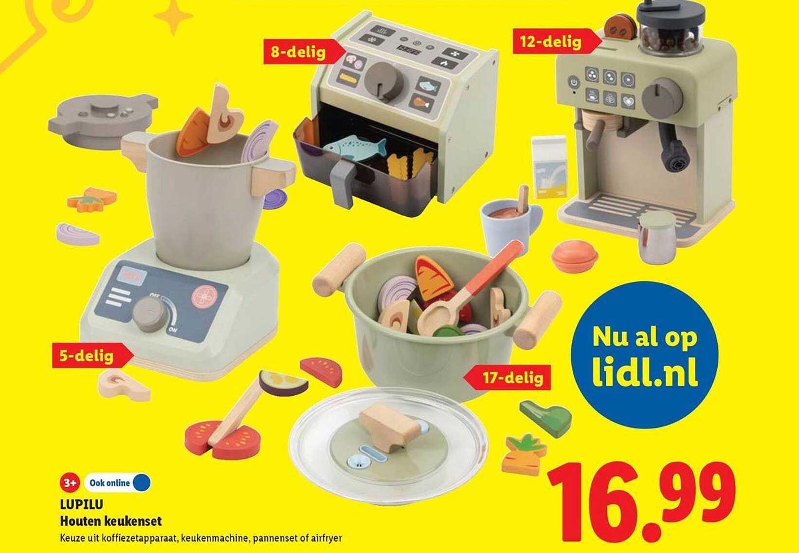 LUPILU Houten keukenset