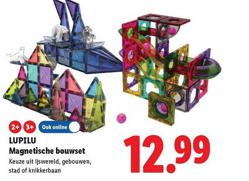 LUPILU Magnetische bouwset
