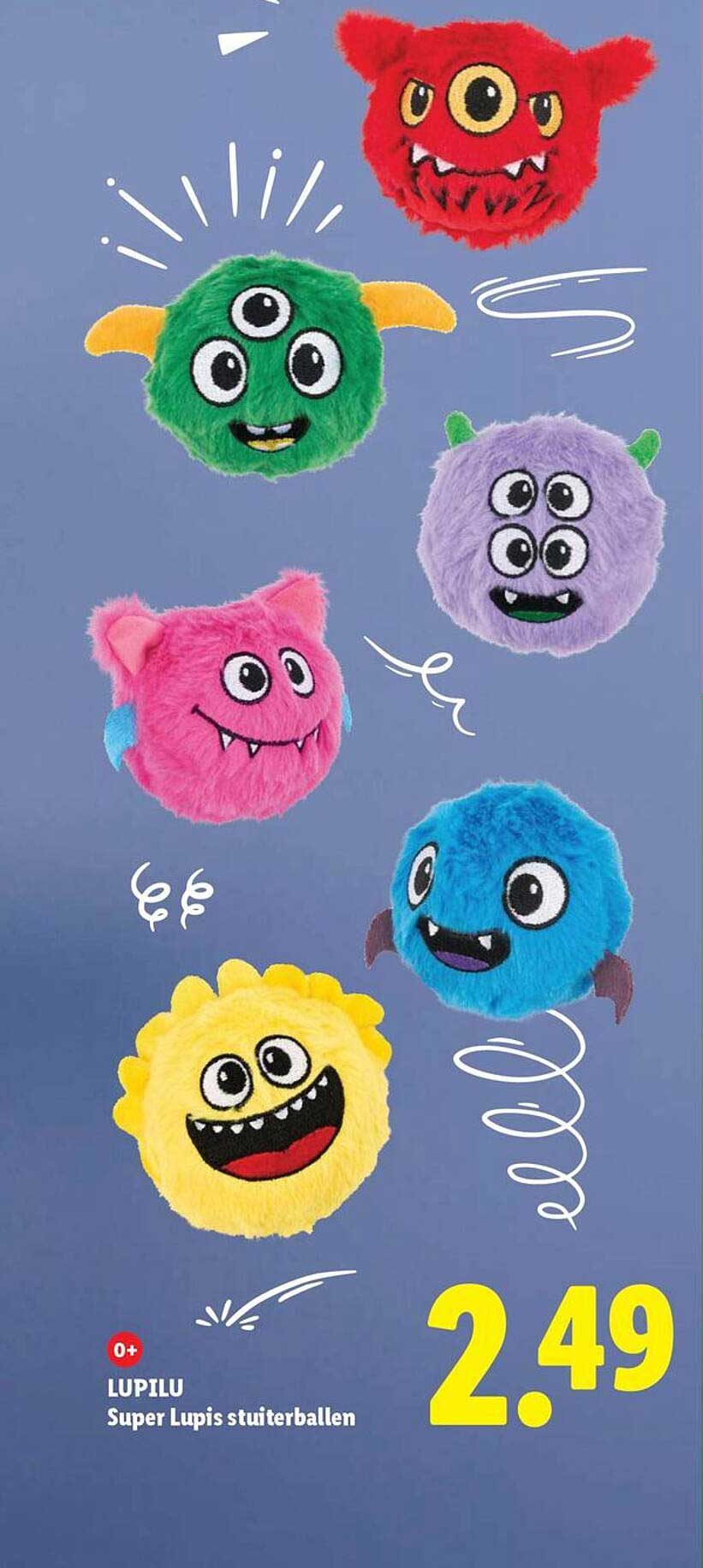 LUPILU Super Lupis stuiterballen