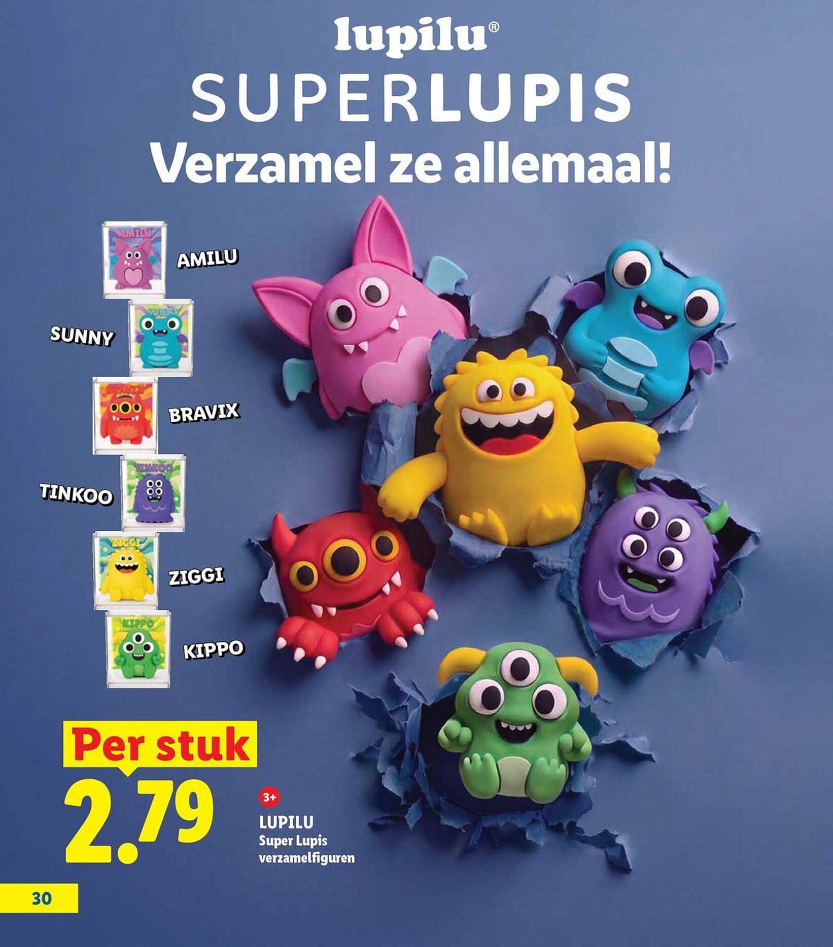 LUPILU Super Lupis verzamelfiguren
