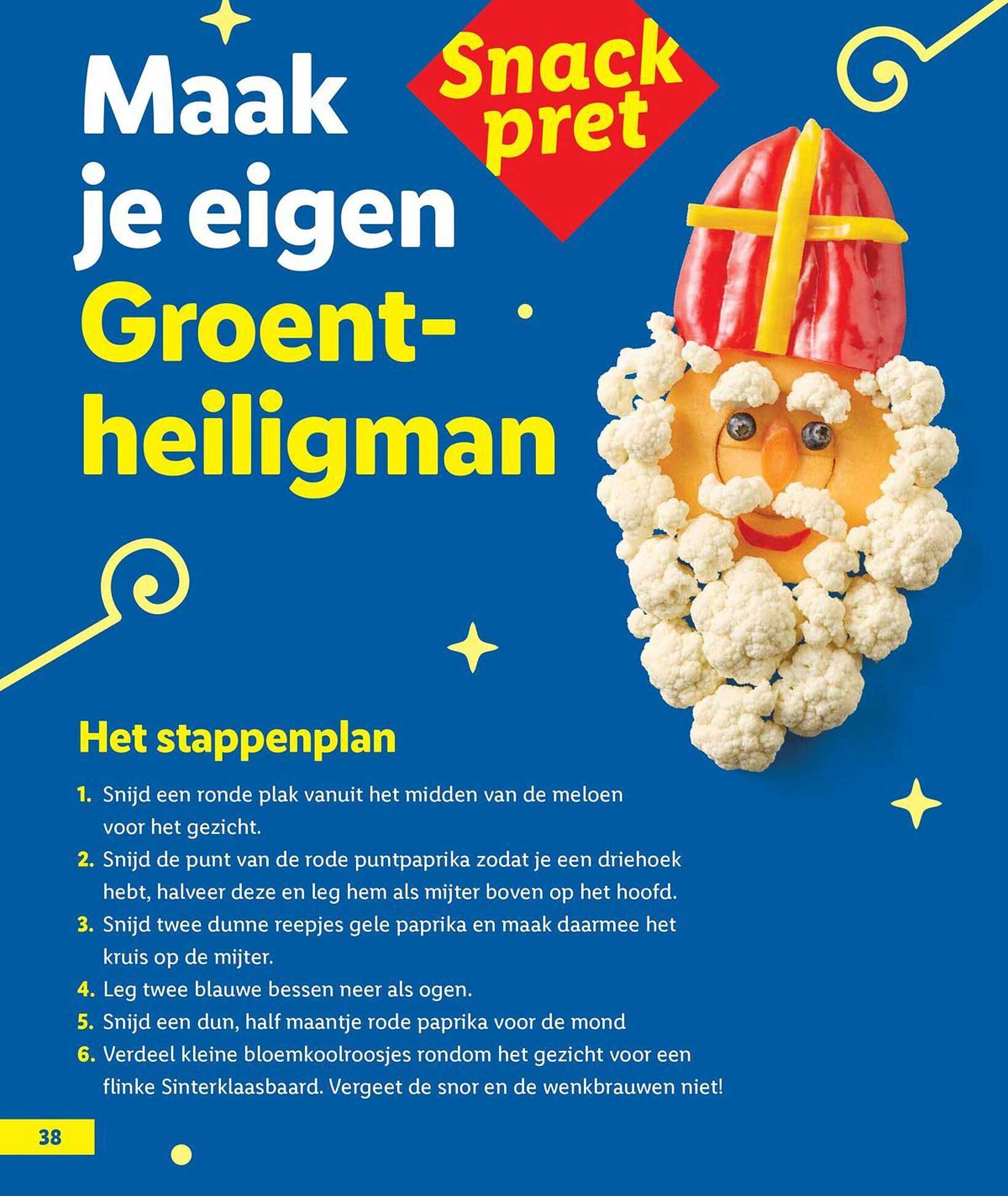 Maak je eigen Groent-heiligman