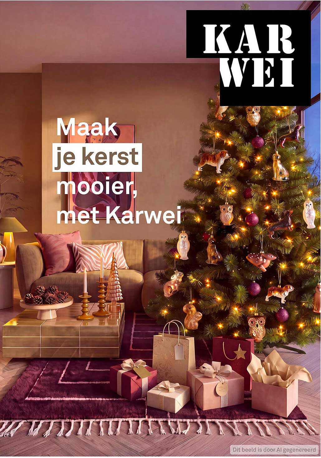 Maak je kerst mooier, met Karwei