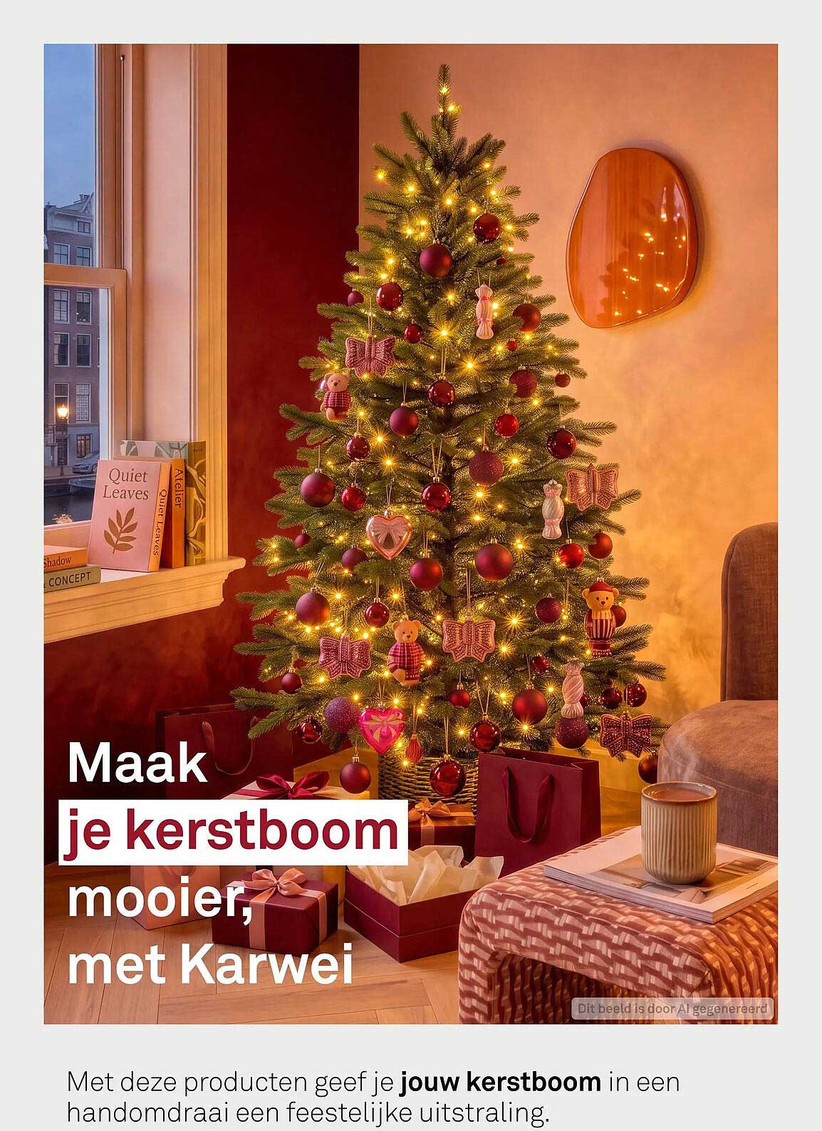 Maak je kerstboom mooier, met Karwei