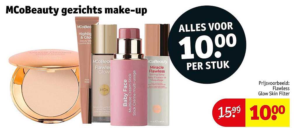 MCoBeauty gezichts make-up