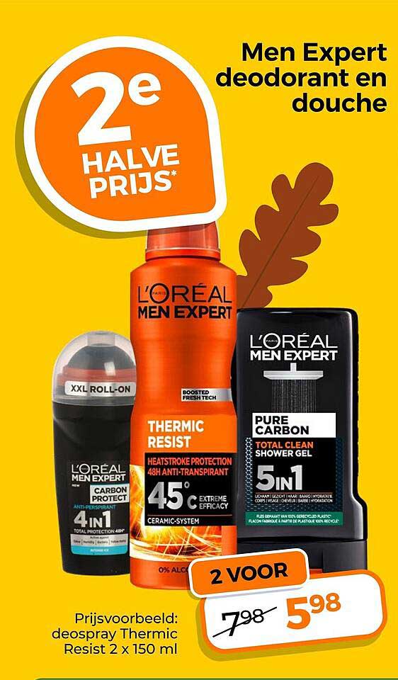 Men Expert deodorant en douche 2 VOOR