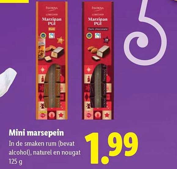 Mini marsepein