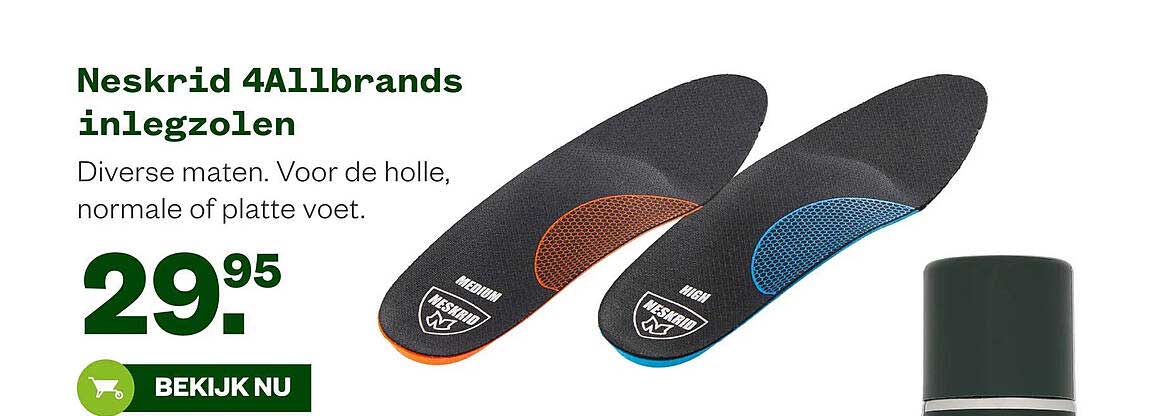 Neskid 4Allbrands inlegzolen