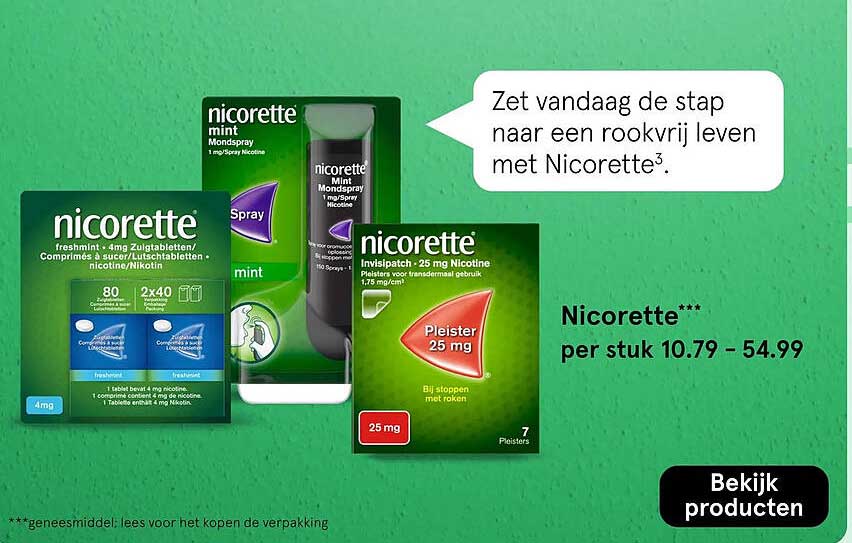 Nicorette***