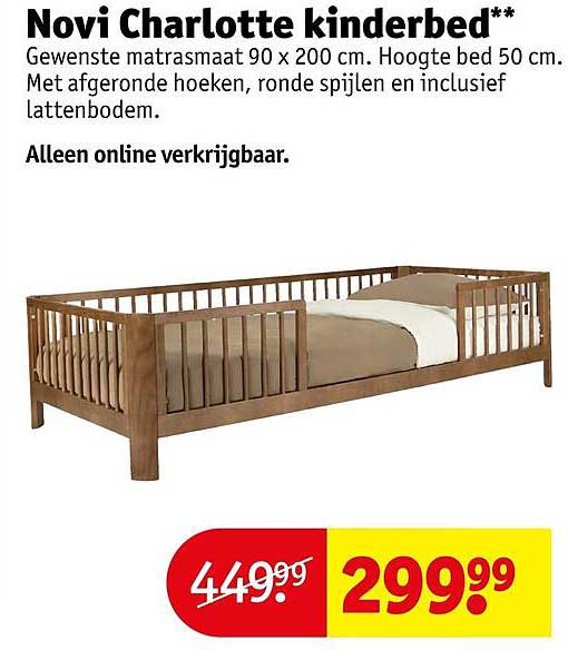 Novi Charlotte kinderbed**