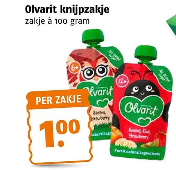 Olivarit knijpzakje zakje à 100 gram