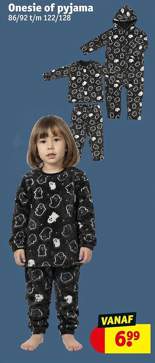 Onesie of pyjama 86/92 t/m 122/128