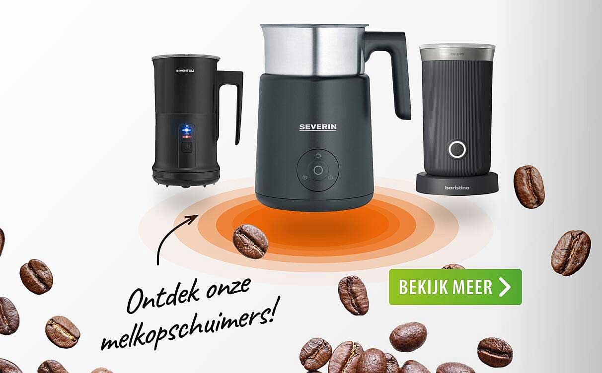 Ontdek onze melkopschuimers!