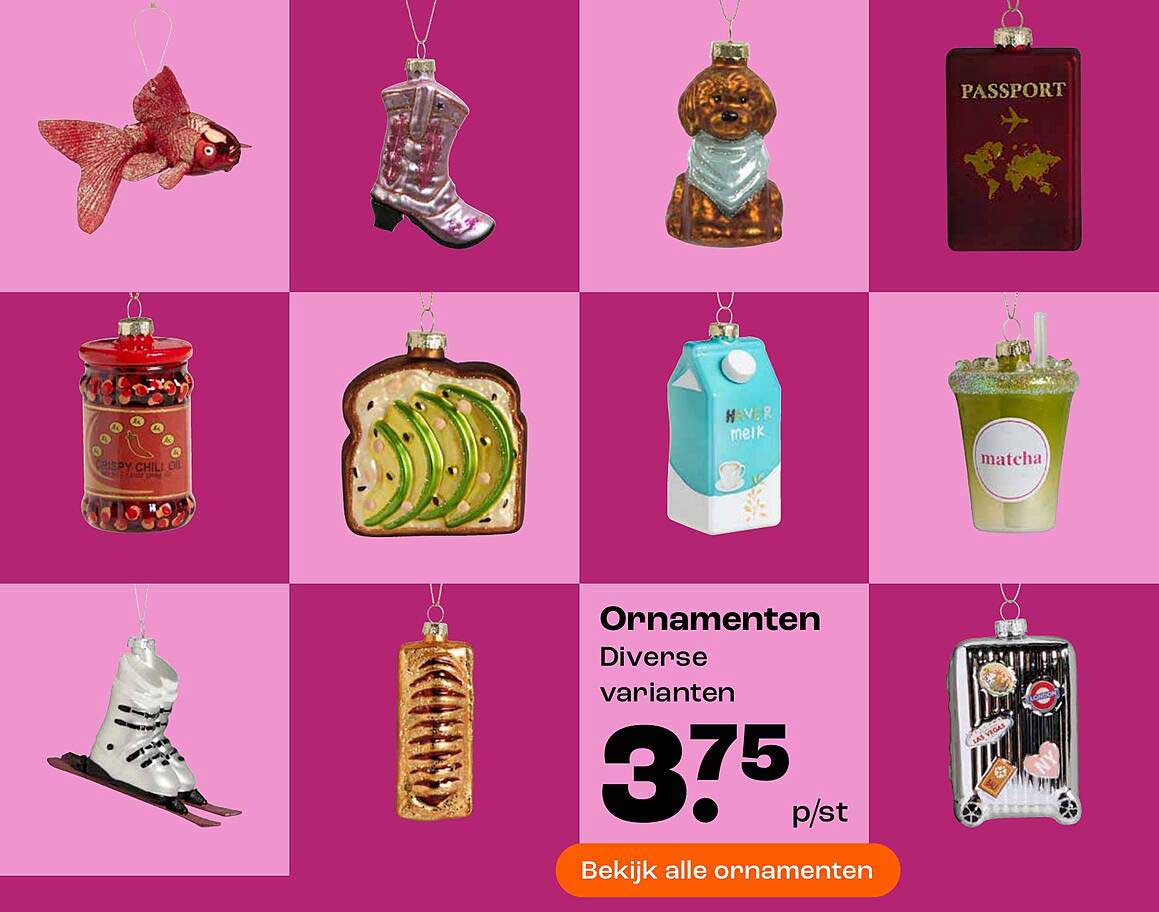 Ornamenten Diverse varianten
