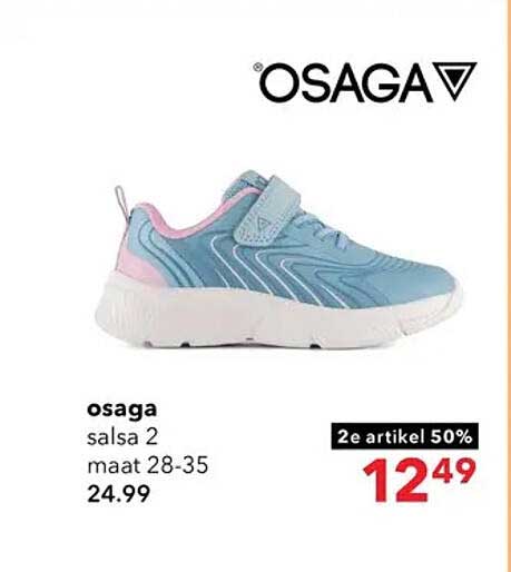 osaga salsa 2 maat 28-35 24.99 2e artikel 50%