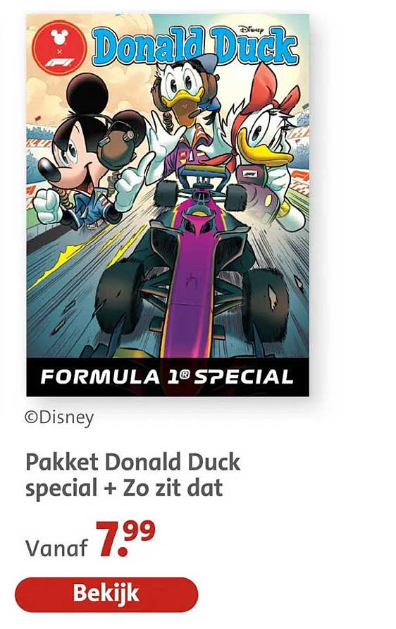 Pakket Donald Duck special + Zo zit dat