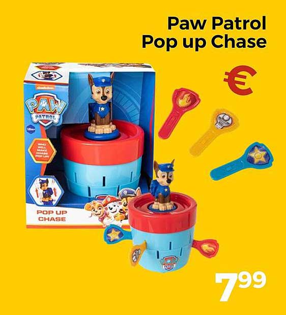 Paw Patrol Pop up Chase
